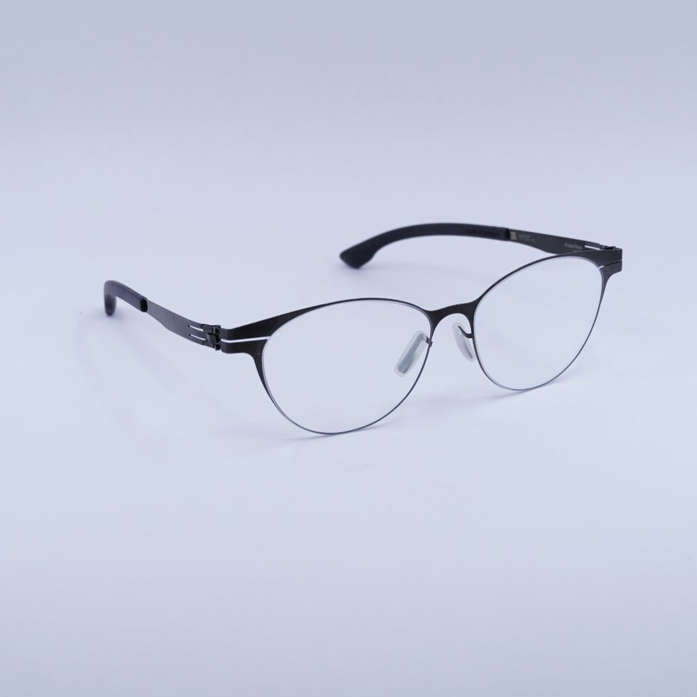 🕶️ New IC! Berlin BOSSA NOVA M1393 023 Eyeglasses - Gunmetal Frame 50mm